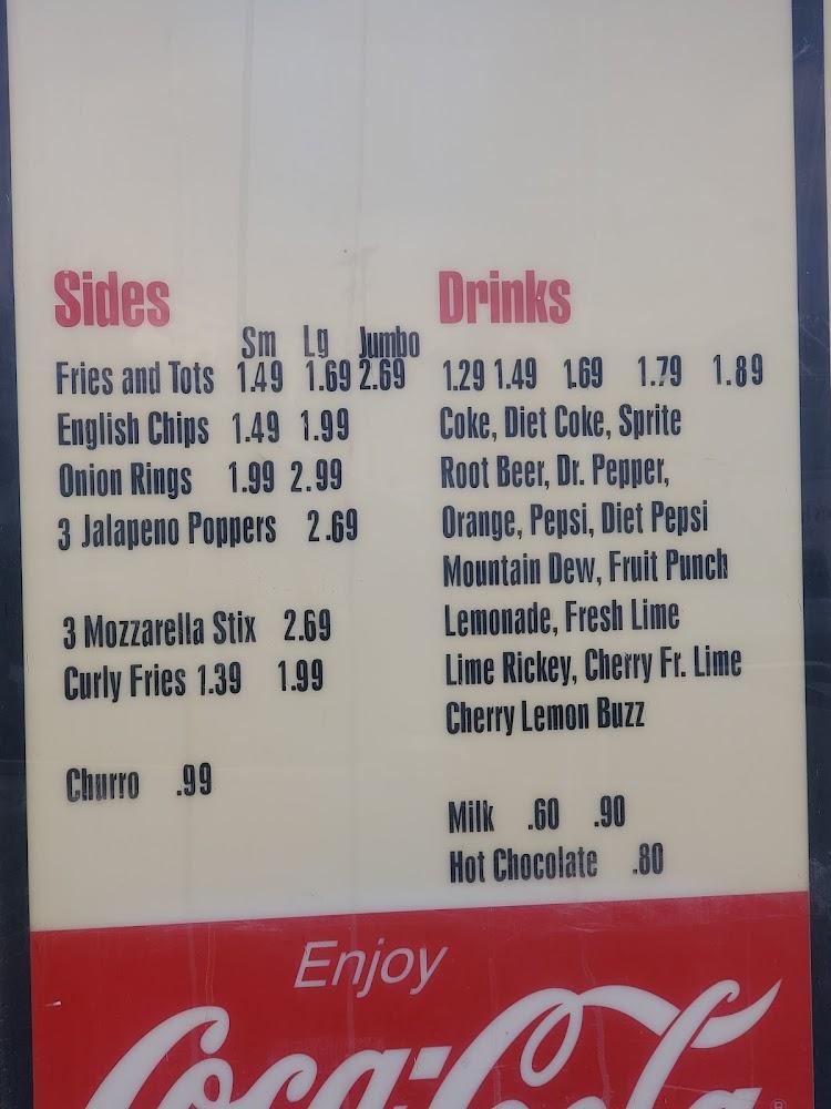 Mack's Family Drive-In Menu image 4